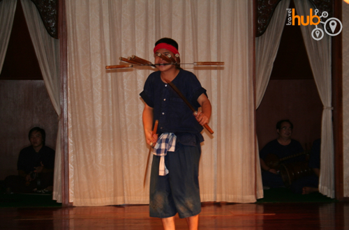 One of many themed Thai Dance show