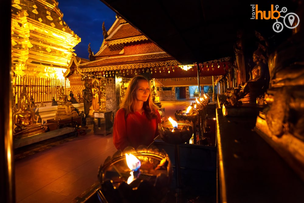 Doi Suthep at night