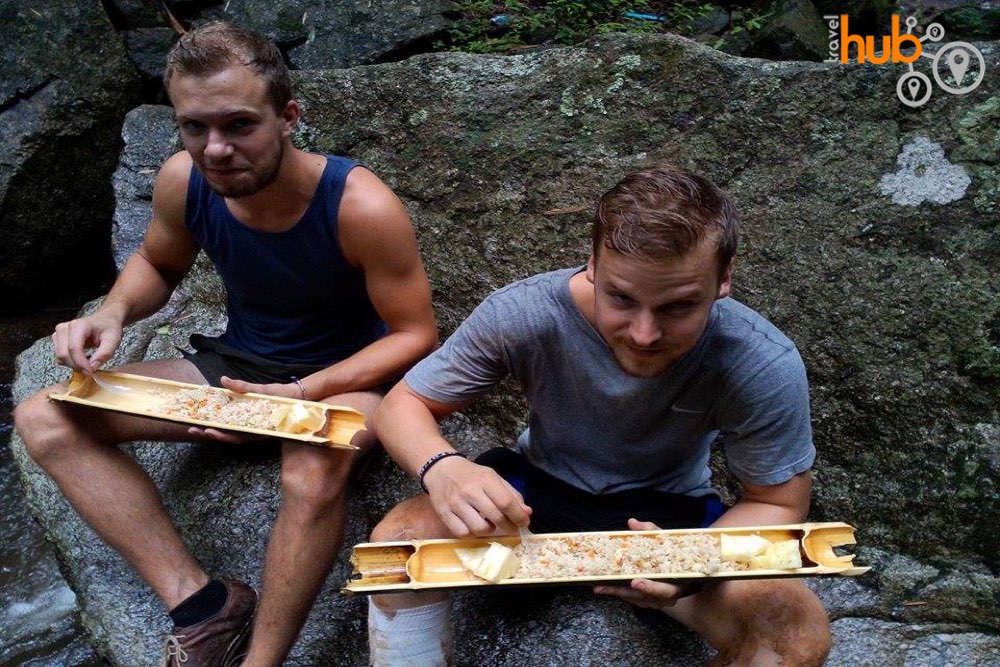 A rustic lunch!