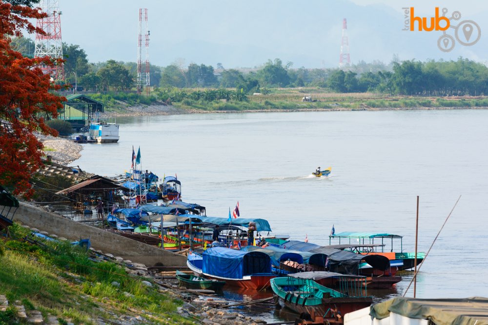 Omn the Mekong at The Golden Triangle