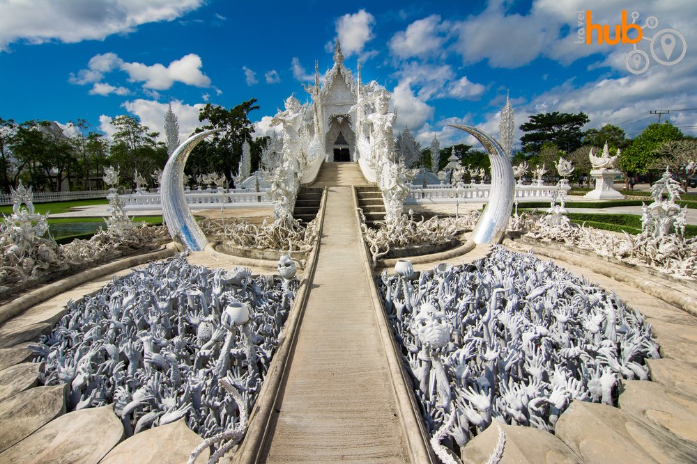 And we will be visiting Wat Rong Kuen
 