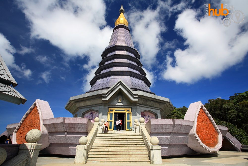 One of the pagodas in Doi Inthanon National Park
